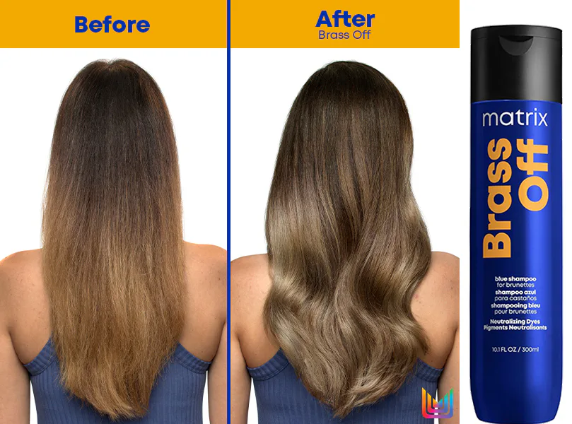 Matrix Brass Off Toning Blue Shampoo