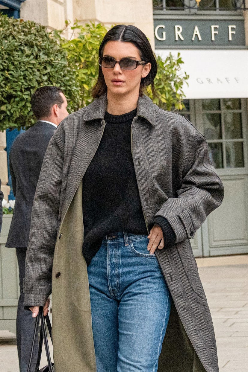 Kendall Jenner in Paris, March 21, 2025.