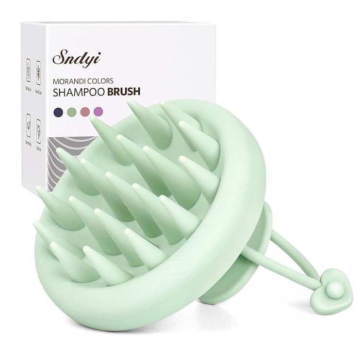 Sndyi Silicone Scalp Massager Shampoo Brush