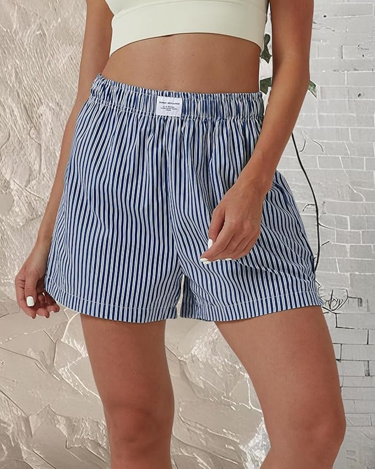 XinYangNi Striped Boxer Shorts