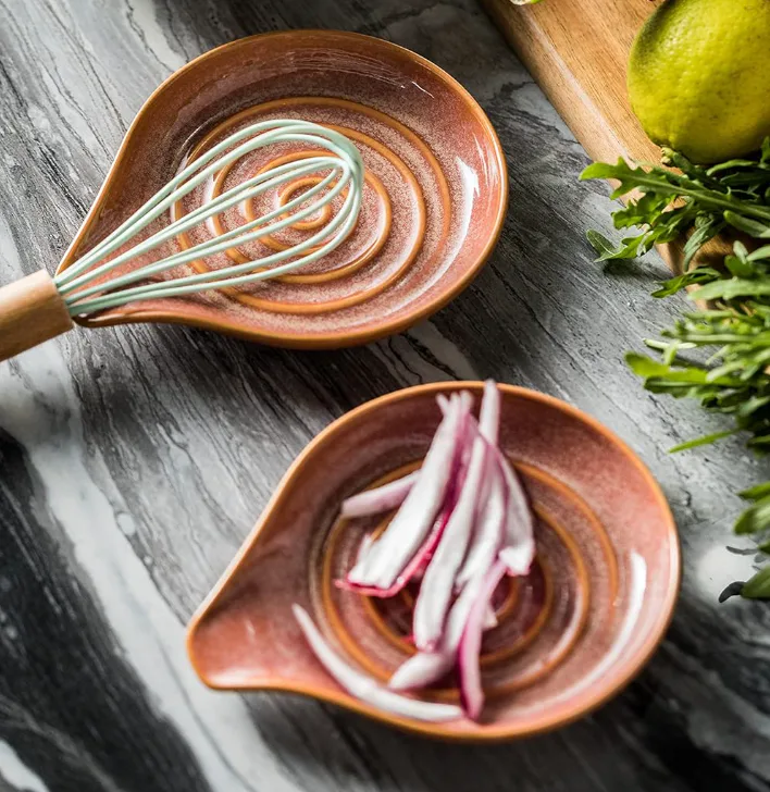 LAUCHUH Ceramic Spoon Rest