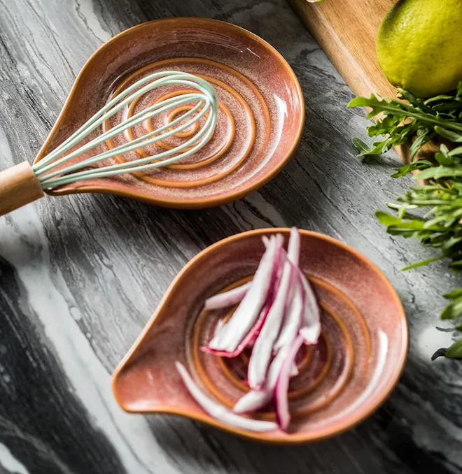 LAUCHUH Ceramic Spoon Rest