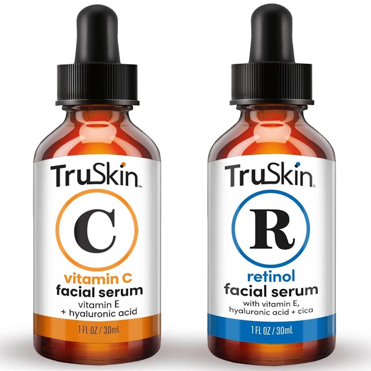 TruSkin Face Serum Duo Vitamin C & Retinol Serum