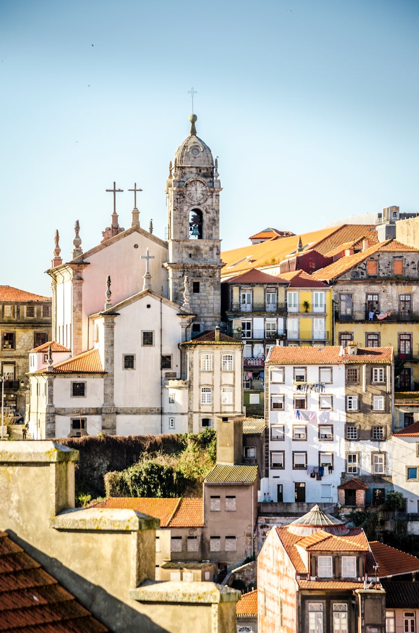 View of old Porto and Antigo Convento de São Domingos