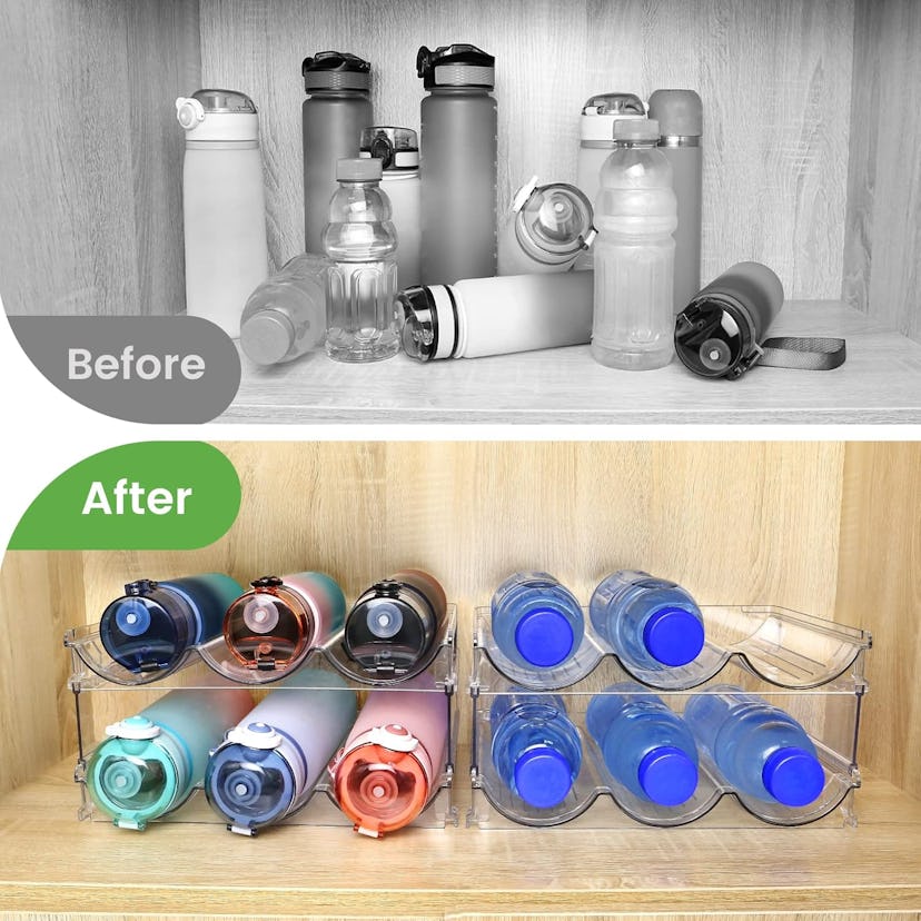 spospo Water Bottle Organizer (2-Pack)