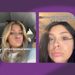 What are “boneless” lashes and why is everyone on TikTok talking about them?