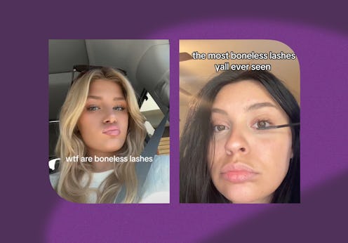 What are "boneless" lashes and why is everyone on TikTok talking about them?