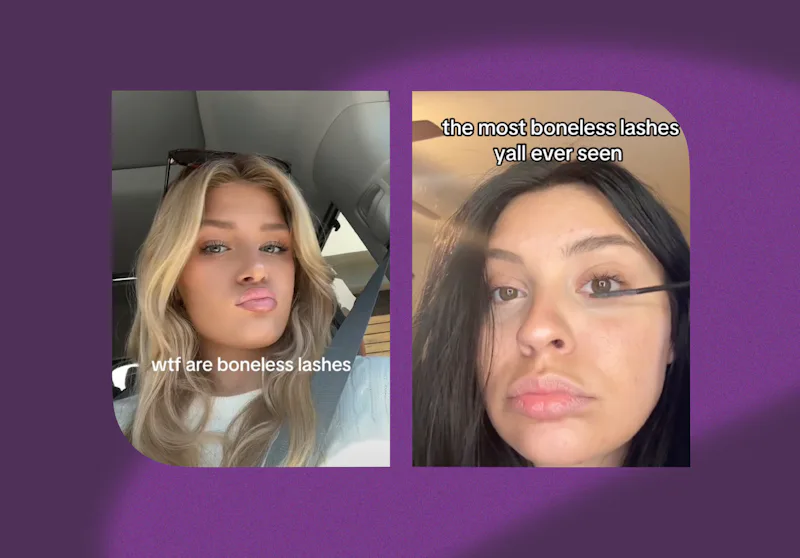 Bone Less Lashes “Boneless” Lashes Are Going Viral On BeautyTok, But What Are They?