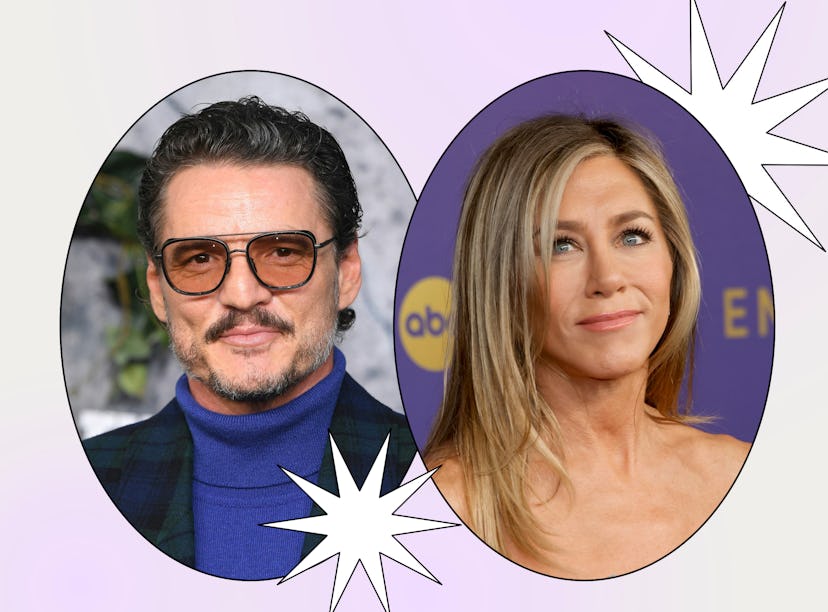 Pedro Pascal and Jennifer Aniston