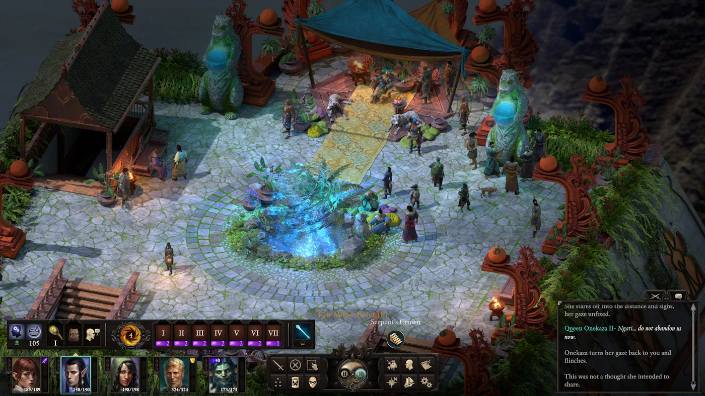Скриншот игрового процесса Pillars of Eternity II: Deadfire