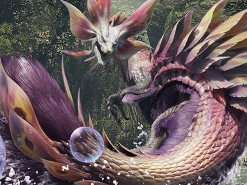 Mizutsune, Monster Hunter Wilds' newest leviathan