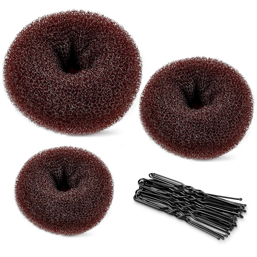 TsMADDTs Donut Hair Bun Maker (3 Pieces) 