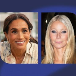 Meghan Markle and Gwyneth Paltrow. Photos via Netflix & Shutterstock