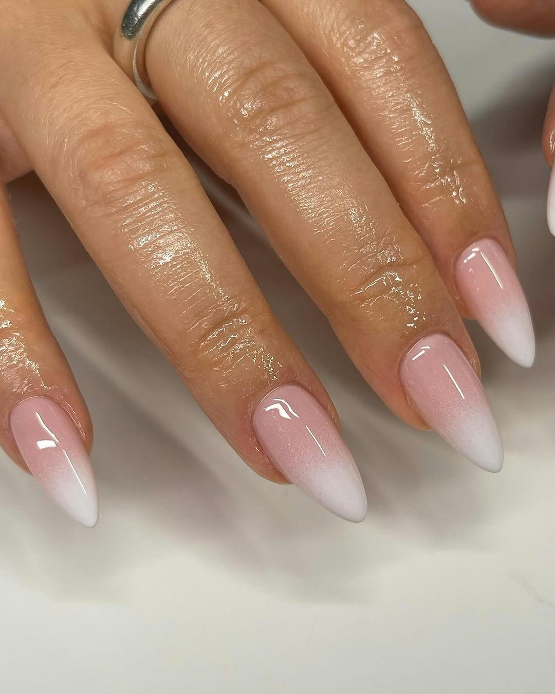 french fade nails