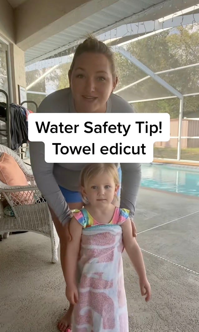This Water Safety Tip From A Swim Instructor Has People Divided