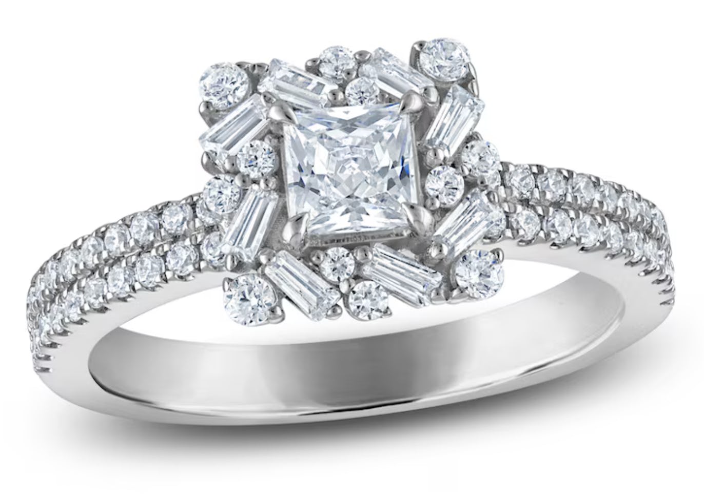 Vera Wang Collaborated With Jared Jewelers On “Architectural” Wedding Rings