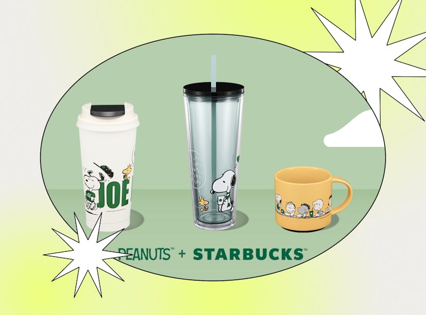 Starbucks has a new Snoopy merch collection in stores.