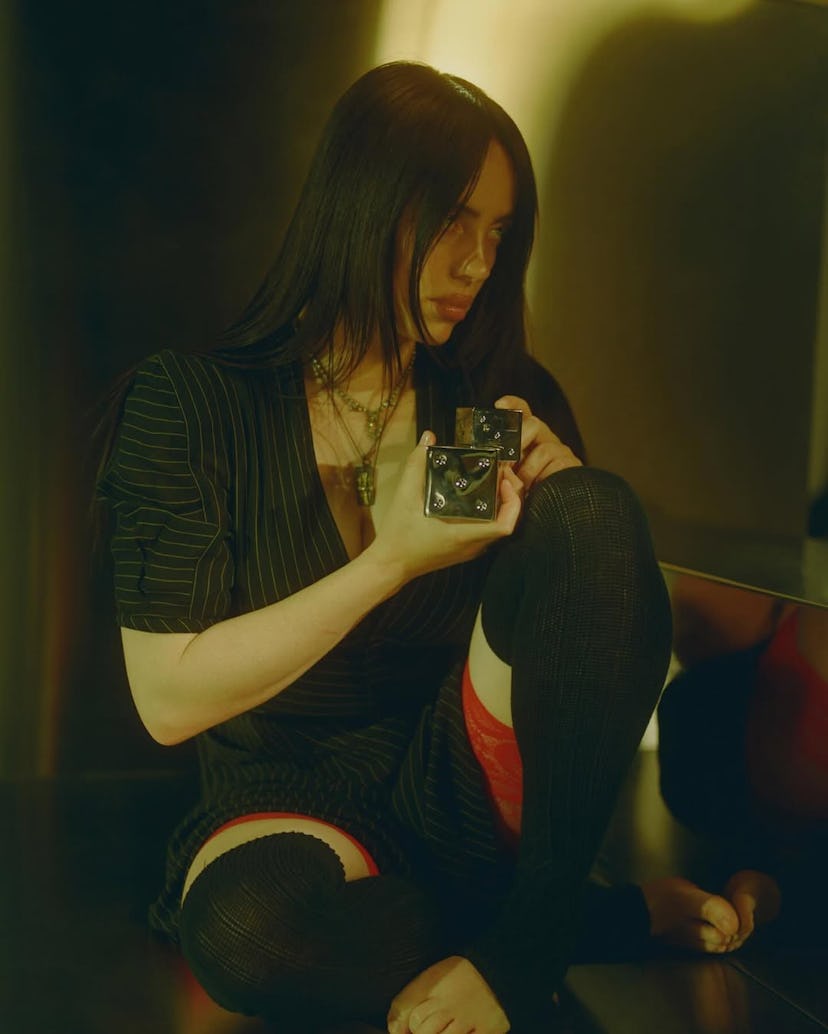 Billie Eilish stars in her new Your Turn fragrance campaign.