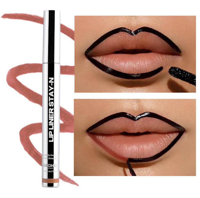 Sacheu Stay-N-Peel Off Lip Liner Tattoo