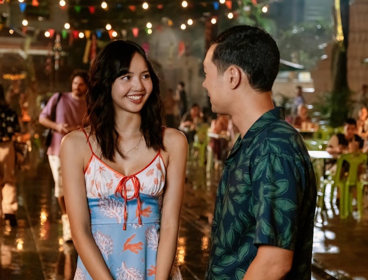 Lalisa Manobal and Tayme Thapthimthong in The White Lotus