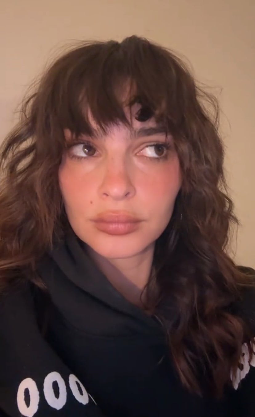 Emily Ratajkowski’s new haircut.
