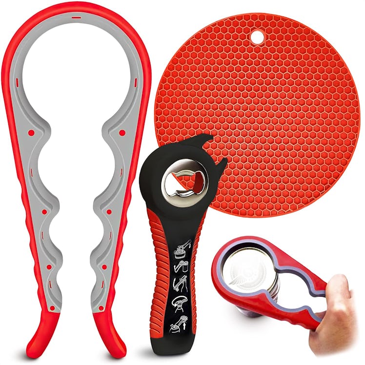 VIKROM Jar Opener, Bottle Opener, & Gripper Pad