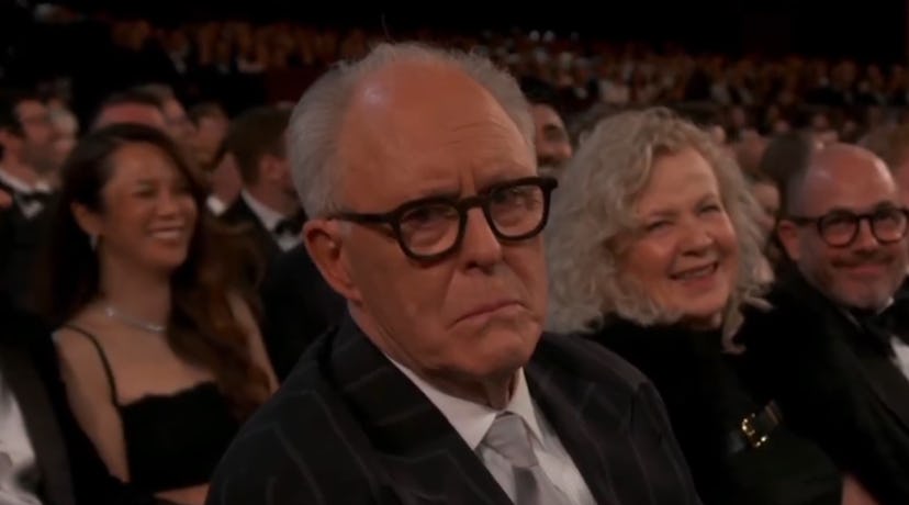 John Lithgow Oscars meme. Screenshot via X