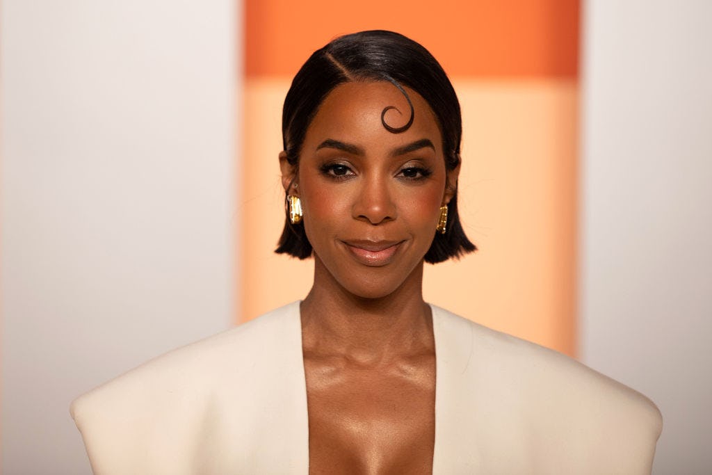 Kelly Rowland attends the 2025 Vanity Fair Oscar After Party Arrivals on March 3, 2025