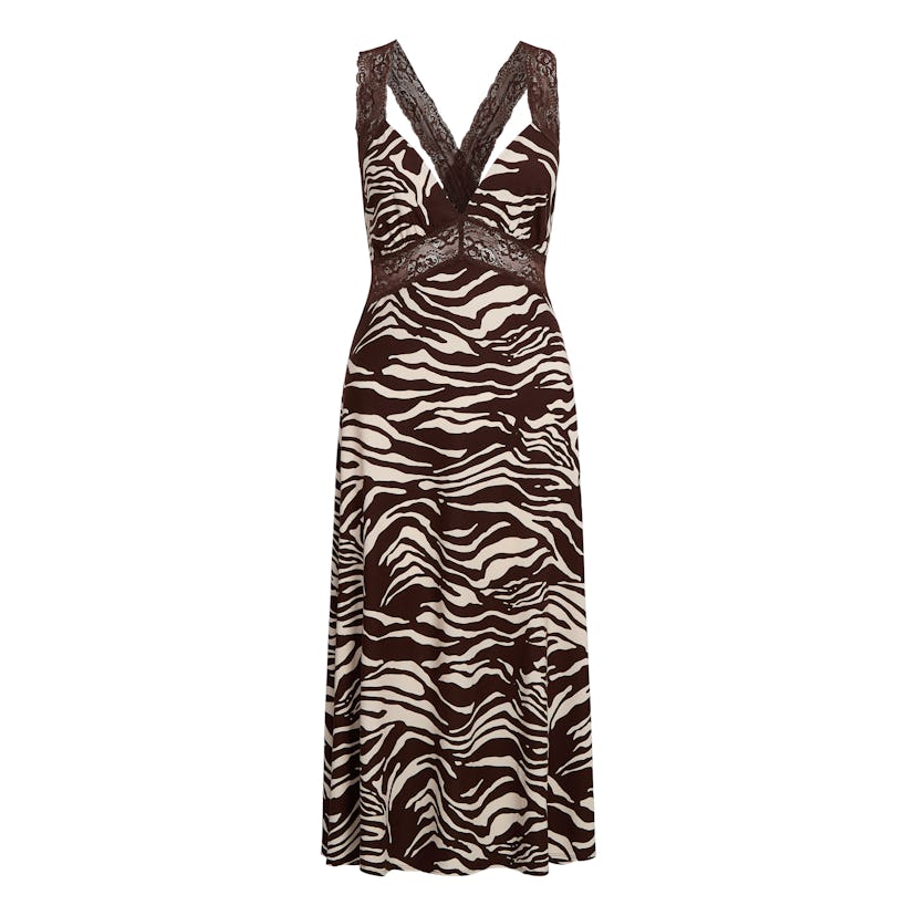 London Knit Dress in Stampede