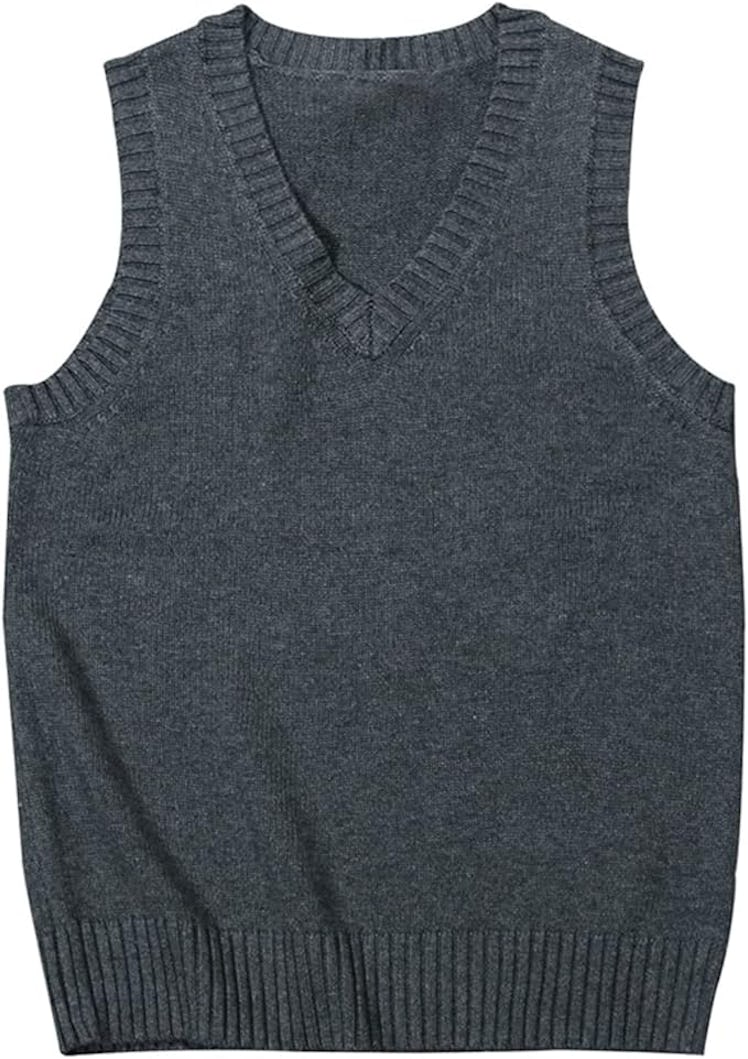 jinghuiyue V-Neck Sweater Vest