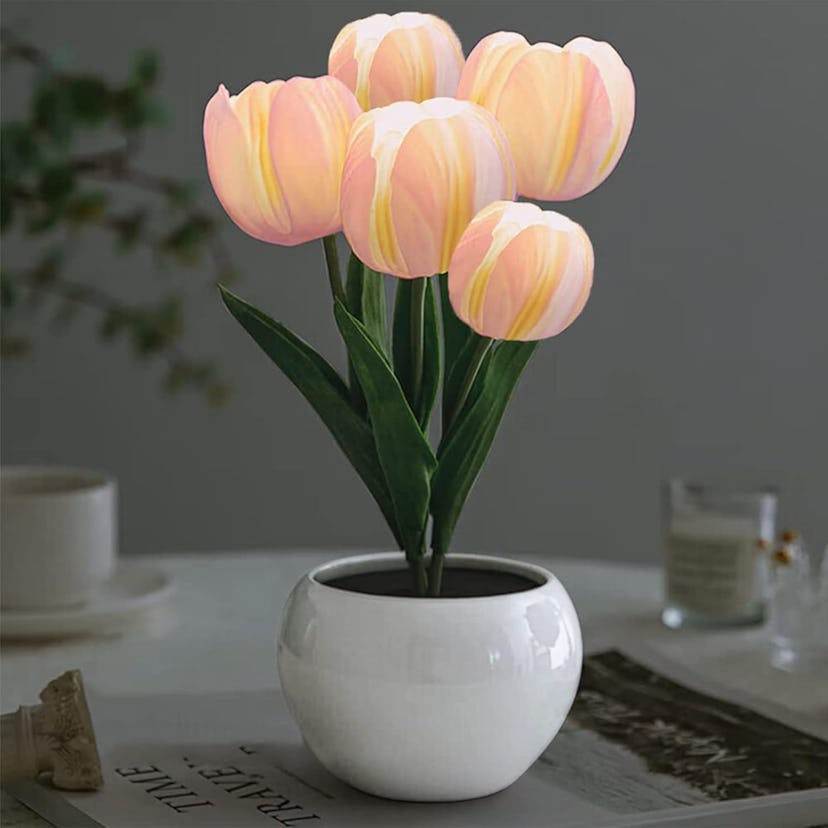 GOUTOOL Flower Table Lamp