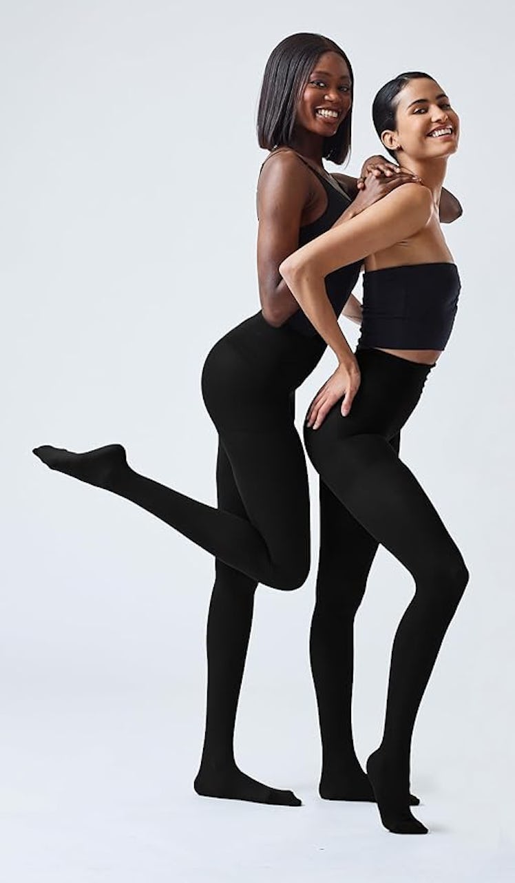 HUE Super Opaque Tights with Control Top