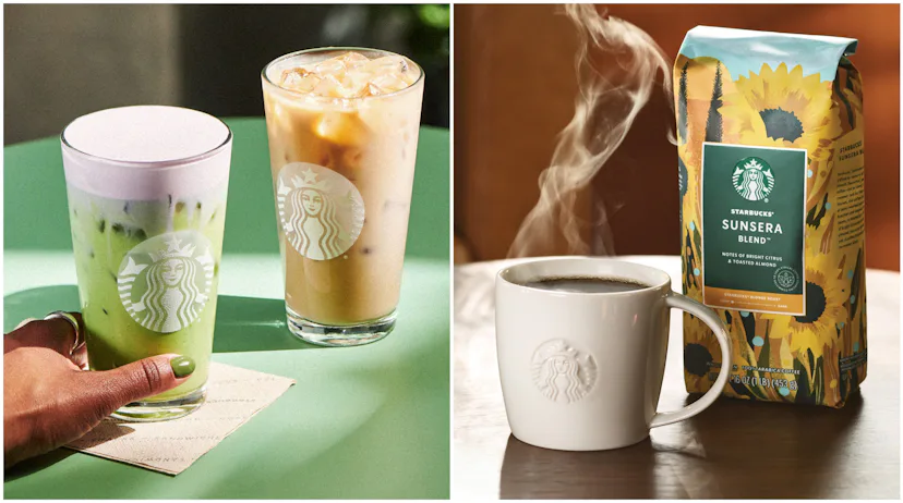 Starbucks Spring Launch Starbucks Spring Menu Is Here, & An Iced Cherry Chai Could Cure Me