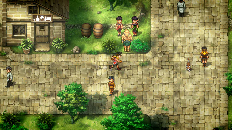 screenshot from Suikoden I and II HD Remaster