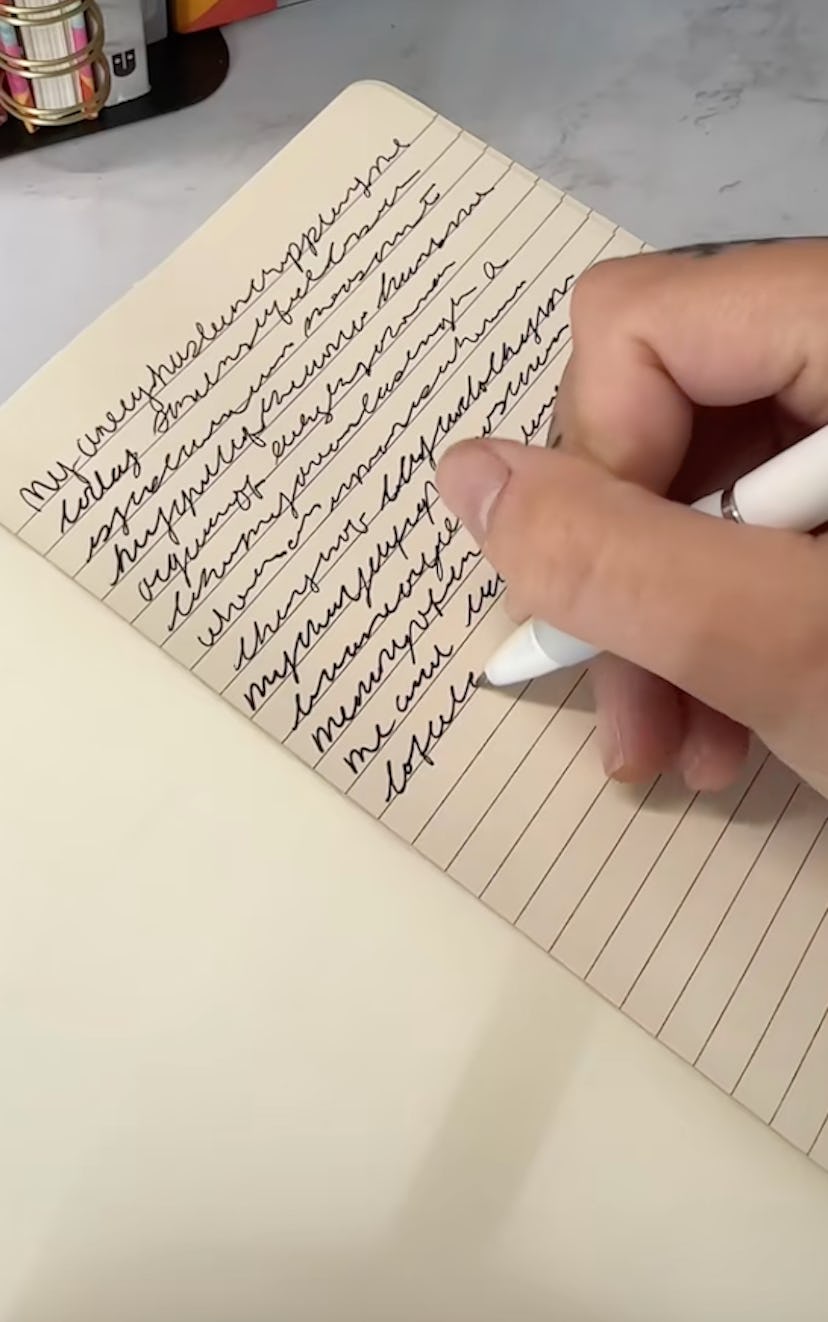 Scribble journaling is good for anxiety and ADHD.