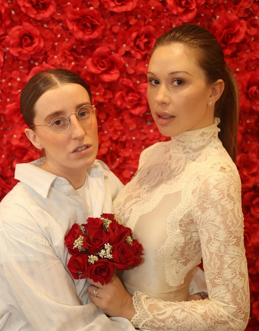 Robby Hoffman and Gabby Windey. Screenshot via Instagram