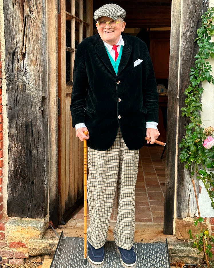 David Hockney in Normandy.