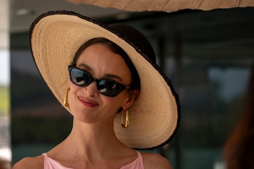 Charlotte Le Bon in The White Lotus. Photo via HBO