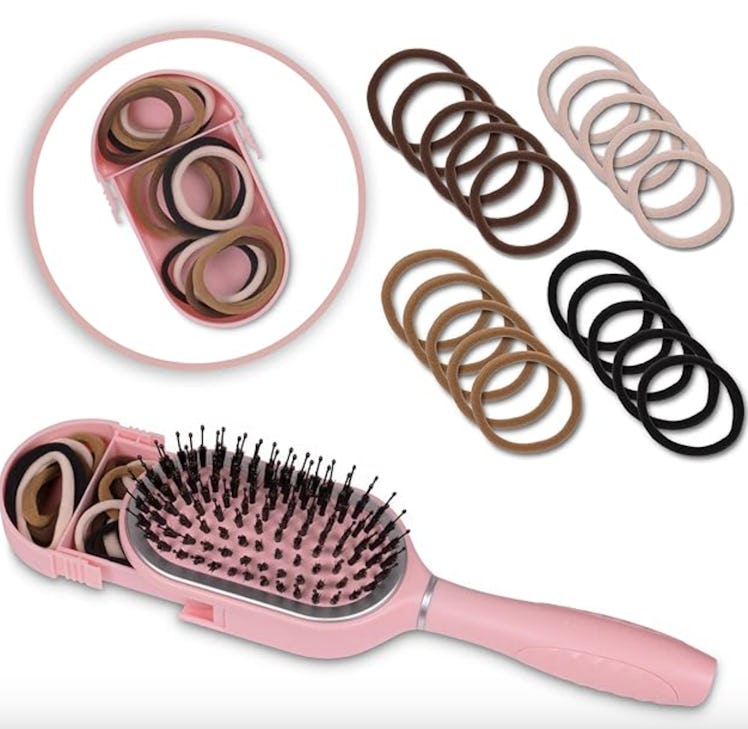 Beauty HAK Travel Hair Brush with Storage