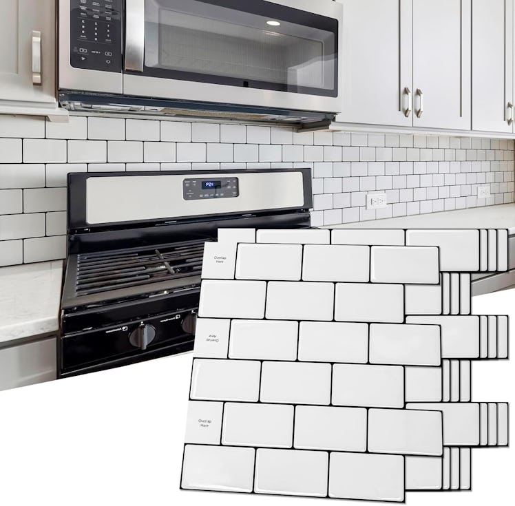  Art3d Backsplash Tile (10 Sheets)