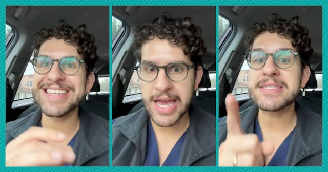 A pediatric nurse begged parents not to villainize nurses to their sick kids in a TikTok post.