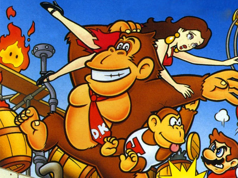 artwork from Donkey Kong