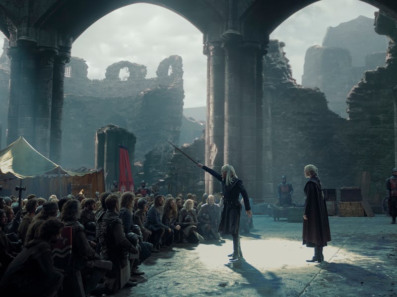 Matt Smith and Emma D'Arcy in House of the Dragon