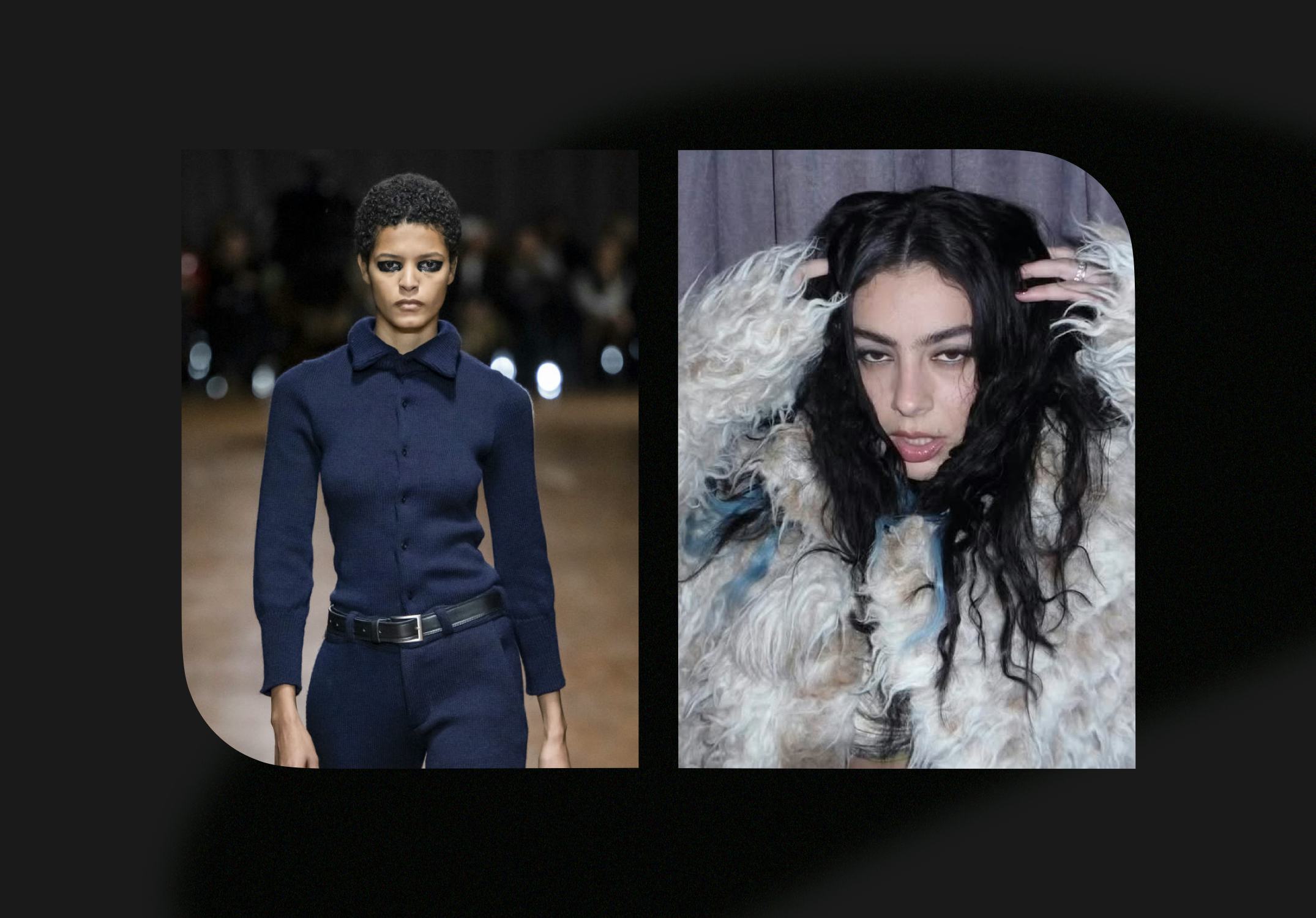 Welcome to the era of messy makeup and hair. 