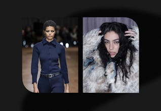 Welcome to the era of messy makeup and hair.