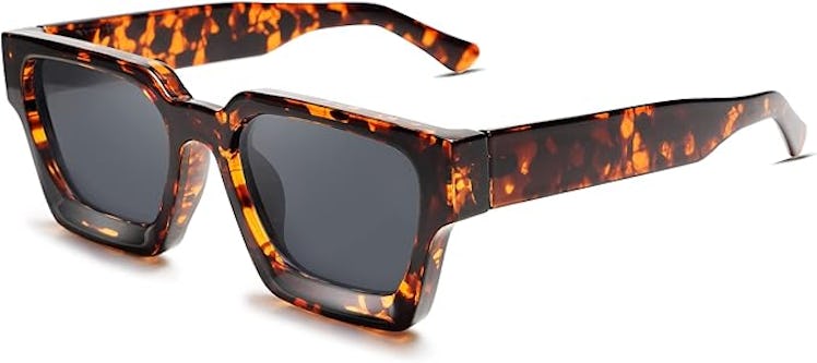 VANLINKER Thick Square Sunglasses
