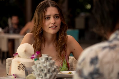 Aimee Lou Wood opened up about filming sex scenes for 'The White Lotus' and 'Sex Education.'