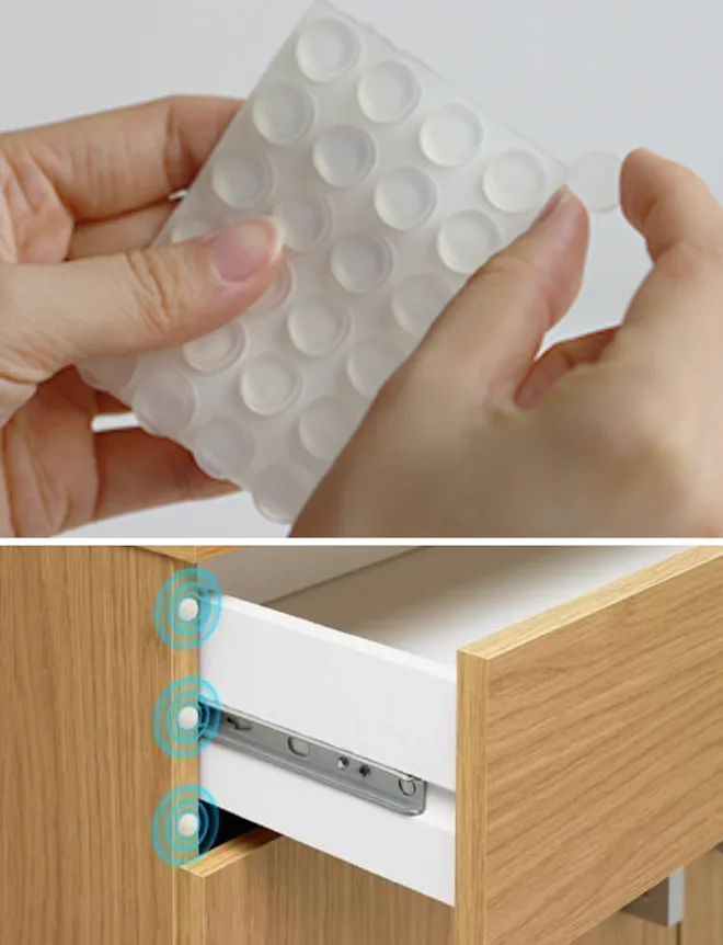 ONUEMP Cabinet Door Bumpers (304 Pieces)