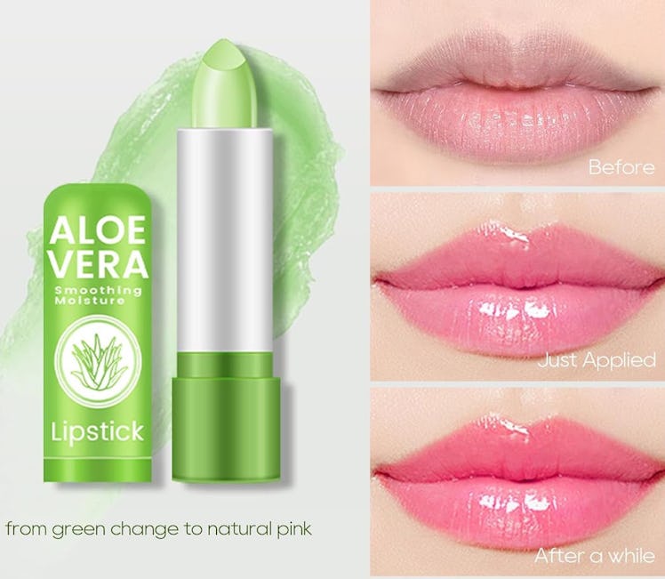 Ownest Color-Changing Aloe Vera Lip Balm (5-Pack)