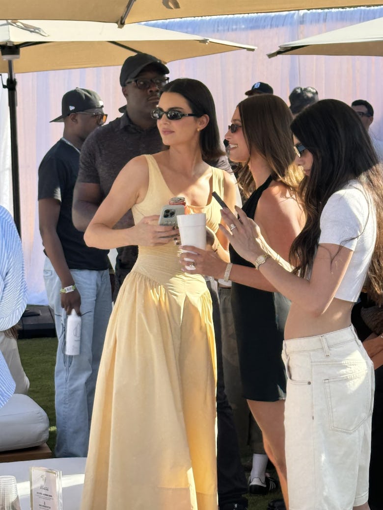 Kendall Jenner at Coachella 2025.